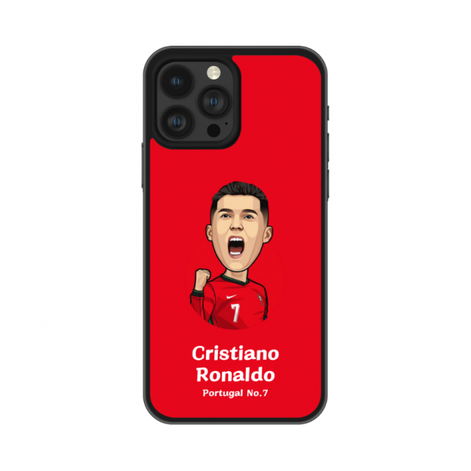 CR7 Cristiano Ronaldo Cartoon Caricature Phone Case