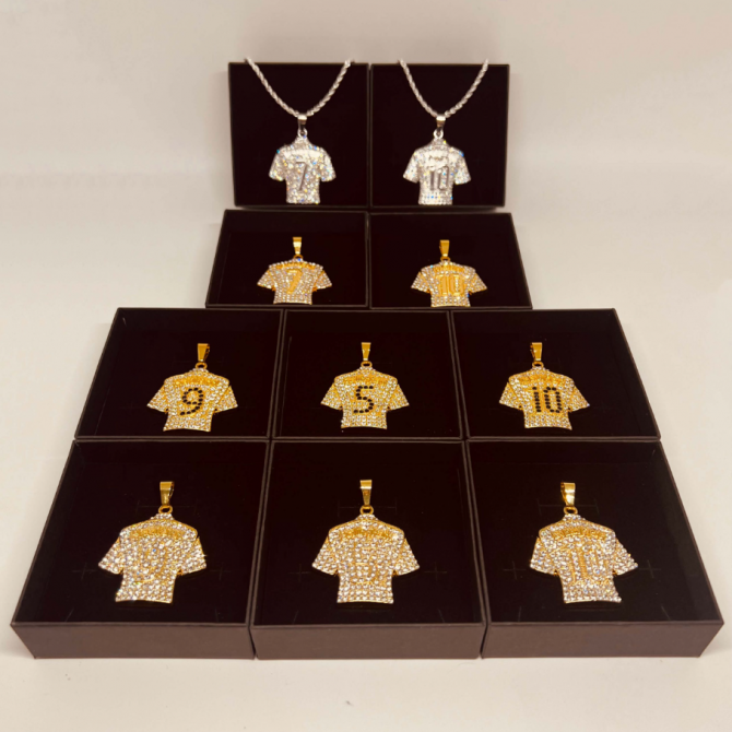 Diamond Jersey Necklace
