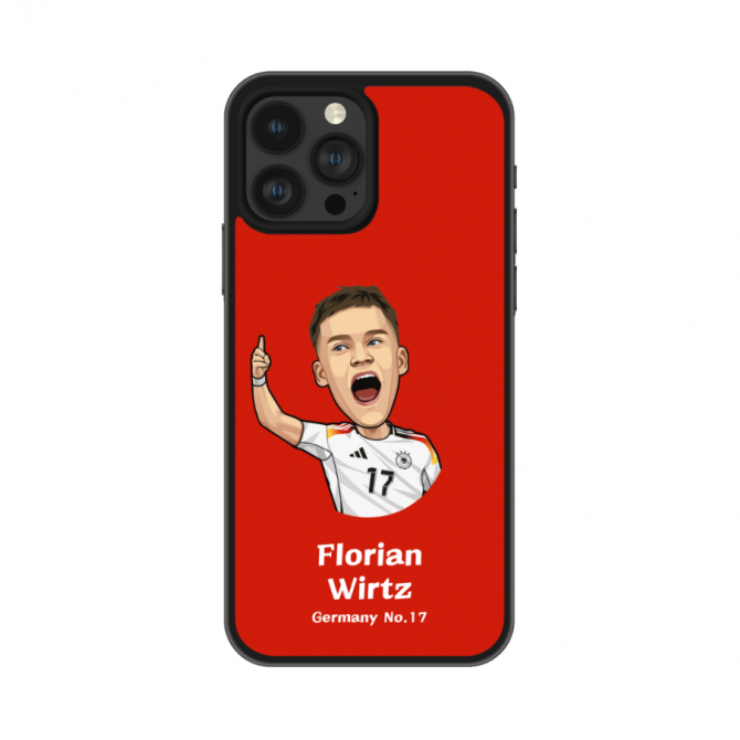 Florian Wirtz Cartoon Caricature Phone Case