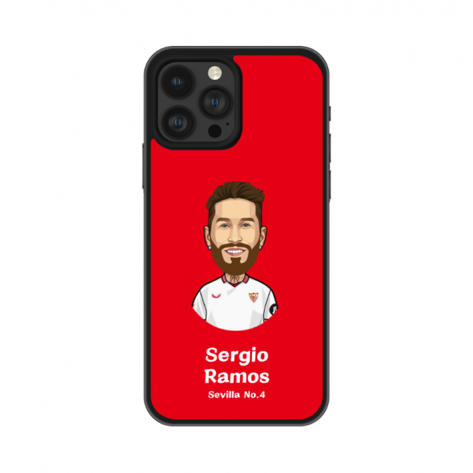 Sergio Ramos Cartoon Caricature Phone Case