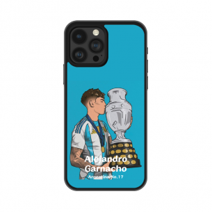 Alejandro Garnacho Cartoon Illustration Phone Case
