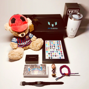 Lionel Messi Bear Gift Box